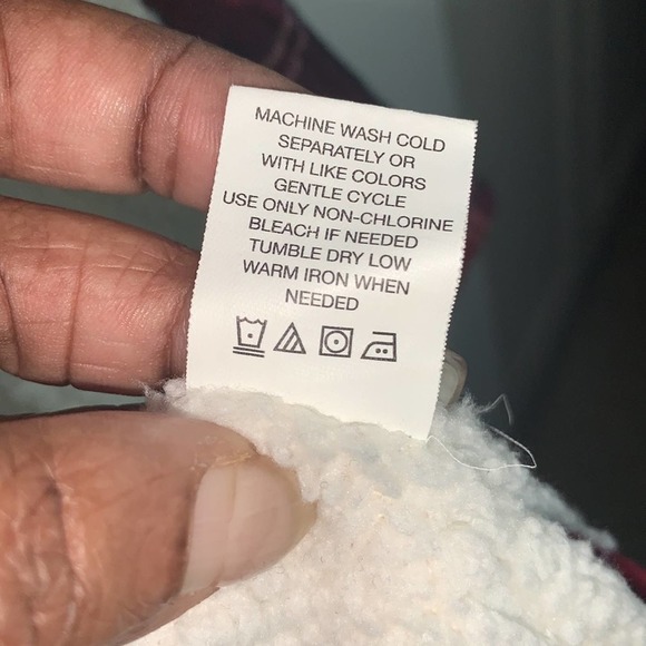 Landsboro. Shirt Jacket Shacket Plaid Button Front Red/Blue/White Womens Size M - Picture 6 of 7